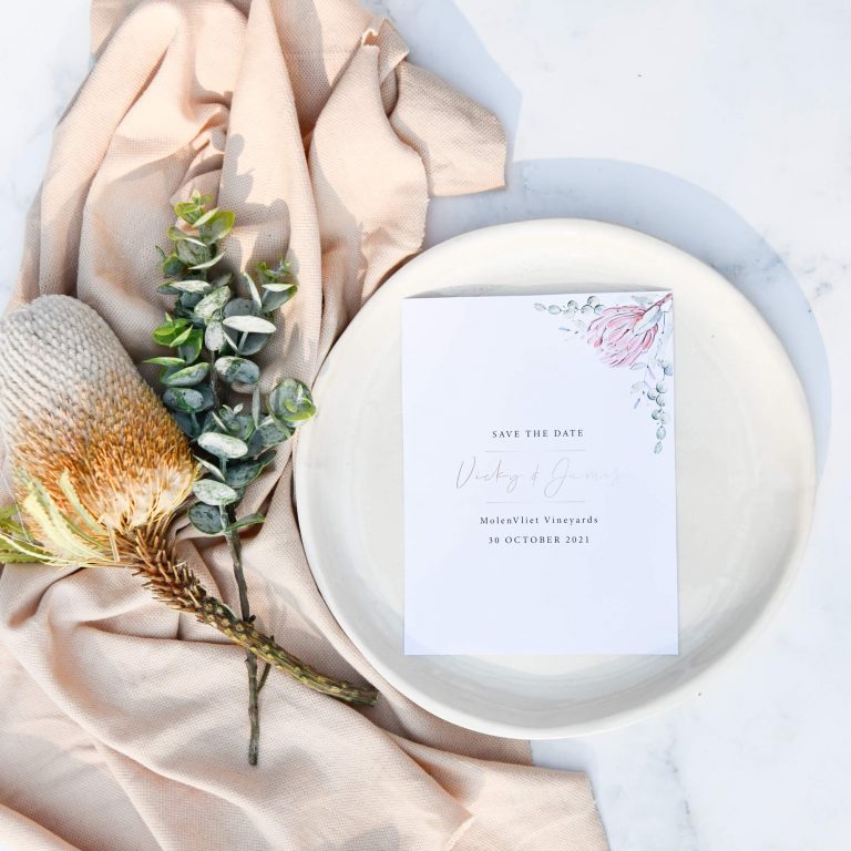 Save the date design