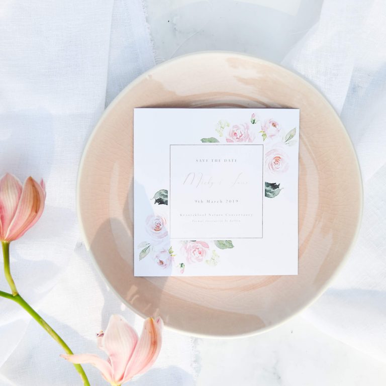 Save the date design