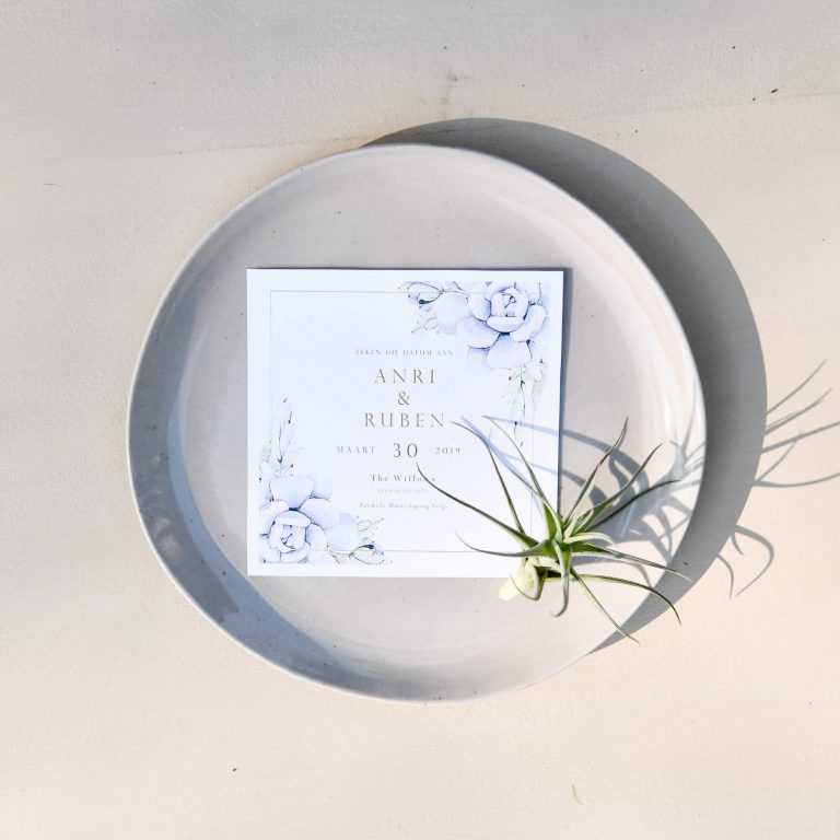 Save the date design